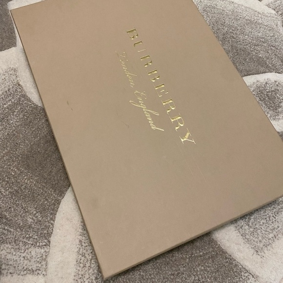 Burberry Olive Knee-High Nova Check Rain Boot - Picture 7 of 13